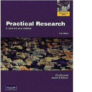 Brand New Practical Research Planning & Design  (Pearson 2010)